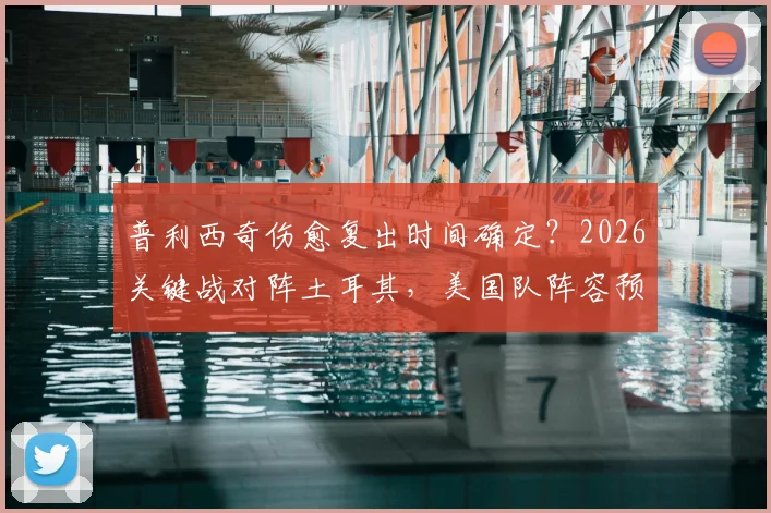 普利西奇伤愈复出时间确定?2026关键战对阵土耳其,美国队阵容预测与赛前分析